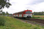Im nördlichen Hamburger Speckgürtel ist die Altona Kaltenkirchen Neumünsteraner Eisenbahn unterwegs.