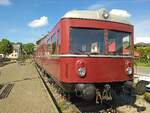 Kandertalbahn VT 109 am 2.5.2026 in Kandern beim Familientag 