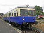 Bruchhausen-Vilsen Triebwagen 302 001-2 in Altenbeken am 2.7.2011