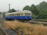 Triebwagen  T2  in Altenbeken wegen Vivat Viadukt (03.07.2011)