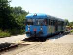  Am 12.04.2015 ging der Esslinger Triebwagen ( VT 408 ) auf seine letzte reguläre Fahrt durch das Wippertal von Wippra nach Benndorf in Sachsen-Anhalt.