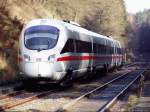 ICE TD auf der Schiefen Ebene Richtung Nrnberg.