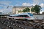 605 016 am 30.09.12 bei der Ausfahrt Hamburg Hbf