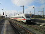 Tz 5516 wurde,am 03.November 2021,von Mukran geholt und nach Koblenz gebracht.Hier kam der Zug durch Bergen/Rügen.