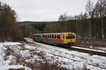 HLB/TSB LHB VT2E (609 004) am 16.01.21 in Köppern (Taunus)