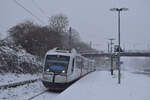 VT101 fährt in Wuppertal Sonnborn durch in Richtung Wuppertal Hbf.

Wuppertal 07.01.2026