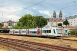 RegioBahn 609 105 (VT105) als S28 in Wuppertal, Juli 2025.