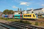 RegioBahn 609 101 (VT101)  D�sseldorf Arcaden  als S28 in Wuppertal, August 2026.