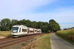 Ab Gladbeck wird es sp�rbar l�ndlicher, hier ist VT108 auf dem Weg ins Ruhrgebiet nach Essen.
August 2026
