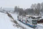 Integral S5D95 VT 112  Miesbach  der Bayerischen Oberlandbahn sdlich von Aulendorf.