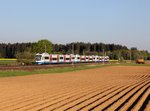 Drei 609er am 07.05.2016 unterwegs bei Sauerlach.