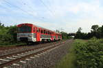 Am 18.5.18 machte sich eine VT2E Einheit der Regiobahn aus Mettmann auf den Weg ins Eisenbahnmuseum nach Dahlhausen.