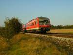 Hier gerade 610 001 0 auf dem Weg nach Rgb Hbf. Hier am 25.09.2009 in Laub