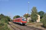 610 009 als RE3583 am 20.09.2012 in Hiltersdorf