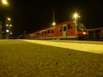 610 515 steht hier am 22.09.2013 abgestellt in Hof Hbf.