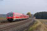 610 513 als RE 3696 nach Hof Hbf bei Oberteich, 26.10.2013