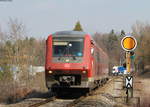 611 027-3 als RE 22302 (Neustadt(Schwarzw)-Rottweil) bei Villingen 17.3.17