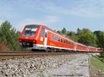 DB BR 611 504-2 am 27.09.03 zwischen Schaffhausen und  Neuhausen Bad Bf  