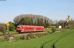 611 021-7  als RE 22315 (Rottweil-Neustadt(Schwarzw)) bei Löffingen 16.5.17