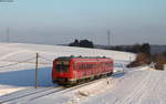 611 012-5 als RE 26383 (Villingen(Schwarzw)-Neustadt(Schwarzw)) bei Bachheim 25.2.18