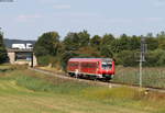 611 010-0 als RB 22313 (Rottweil-Villingen(Schwarzw)) bei Trossingen 20.8.18