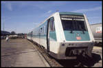 Fahrzeugausstellung am 21.9.1997 in Aachen West anläßlich des Tag des Lokführers:  DB 611514