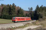 611 020-8 als RB 22309 (Rottweil-Villingen(Schwarzw)) bei Lauffen 18.11.18