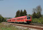 611 034-9 und 611 010-0 als RE 22321 (Donaueschingen-Ulm Hbf) bei Blaustein 17.5.19