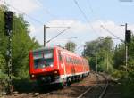 611 027-3 als IRE 3128 nach Basel Bad Bf bei der Durchfahrt Gottmadingen 2.9.08