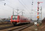 611 016-7 als RE 22309 (Rottweil-Neustadt (Schwarzw) am Esig Villingen 16.2.11