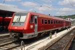 Der 611 515 in Ulm Hbf am 07,08,10