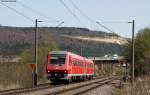 611 022-5 als IRE 3206 (Ulm Hbf-Neustadt(Schwarzw) bei Geisingen 10.4.11