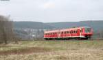 611 020-9 als IRE 3208 (Ulm Hbf-Neustadt(Schwarzw) bei Mhringen 7.4.12 