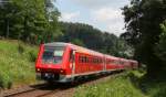 611 001-9 und 611 016-6 als IRE 3206 (Ulm Hbf-Neustadt(Schwarzw)) bei Mhringen 6.7.13