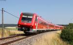 611 003-4 und 611 026-5 als IRE 3220 (Ulm Hbf-Neustadt(Schwarzw) bei Unadingen 27.7.13