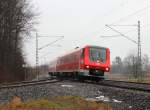 611 530 DB Regio bei Redwitz am 08.01.2015.