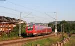 611 014-2 als IRE 3205 (Triberg-Ulm Hbf) bei Peterzell 30.6.15