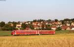 611 002-6 als RE 22317 (Rottweil-Neustadt(Schwarzw)) bei Löffingen 14.7.15