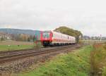 611 030 & DB BR 611 als RE, Basel Bad Bf - Ulm Hbf, in Schweinhausen. 23.10.2015