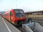 611 016/516 als Ire 3230 (Ulm hbf - Aalen) steht abfahrbereit in Ulm hauptbahnhof auf Gleis 5a. 