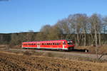 611 045-6 als RE 22311 (Rottweil-Neustadt(Schwarzw)) bei Unadingen 28.11.16
