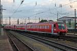 Einfahrt am Morgen des 22.07.2015 von den Ulmern 611 533 und 611 543 in den Badischen Bahnhof von Basel, um sich als ersten IRE (Basel Bad Bf - Ulm Hbf) auf Bahnsteig 8 bereit zustellen.