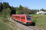612 122-2 als RE22300 (Neustadt(Schwarzw)-Rottweil) bei Zollhaus 15.5.17