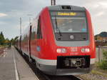 Der Kemptner 612 087 und ein weiterer als RE München - Lindau,  am 02.06.17 in Wangen