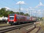 DB 612 022 + 612 173 als RE 3813 von Erfurt Hbf nach Würzburg Hbf, am 04.09.2017 in Neudietendorf.