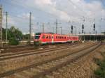 Ein 612 er versteckt seine Nummer hinter dem kleinem Busch auf der Fahrt nach Zittau.05.06.07.