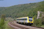 612 129-6 als RE 22315 (Sigmaringen-Ulm Hbf) in Arnegg 17.5.19