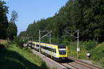 612 104-9 und 612 008-2 als IRE 3043 (Basel Bad Bf-Ulm Hbf) bei Gottmadingen 11.8.19