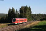 612 170-0 als Lr 70711 (Schwandorf-Hof Hbf) bei Pechbrunn 4.9.19