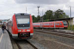 Dieseltriebzüge von DB REGIO der BR 612 in Gera am 19.